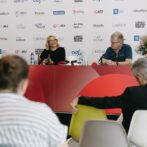 Anna Šišková, Juraj Čurný. Tlačová konferencia – Anna Šišková © IFF Art Film, Marek Rohaľ Anna Šišková, Juraj Čurný. Tlačová konferencia – Anna Šišková © IFF Art Film, Marek Rohaľ