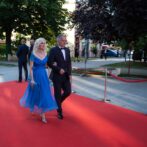 Miroslav Benko s manželkou. Červený koberec, záverečný ceremoniál © IFF Art Film, Lukáš Klimek Miroslav Benko s manželkou. Červený koberec, záverečný ceremoniál © IFF Art Film, Lukáš Klimek