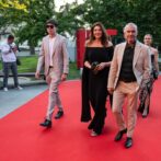 Alex Barakat, Andrea Tatarková, Richard Herrgott. Červený koberec, záverečný ceremoniál © IFF Art Film, Lukáš Klimek Alex Barakat, Andrea Tatarková, Richard Herrgott. Červený koberec, záverečný ceremoniál © IFF Art Film, Lukáš Klimek